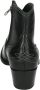 Sendra Western Leren Laars Zwart - Thumbnail 2