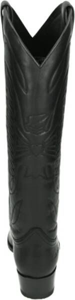 Sendra Western Zwarte Leren Laars