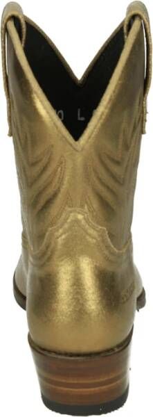 Sendra Westerse Dameslaars in Goud Nubuck
