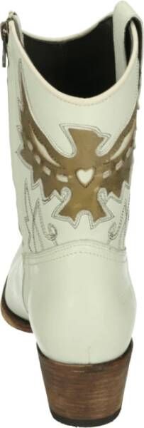Sendra Westerse Laars Wit Leer