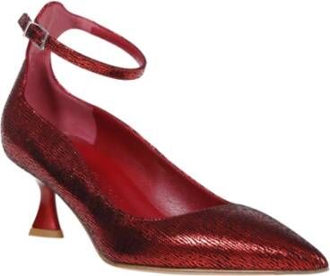 Sergio Levantesi Barolo Clara Decollete Stijlvol en Elegant Rood Dames