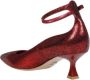 Sergio Levantesi Barolo Clara Decollete Stijlvol en Elegant Rood Dames - Thumbnail 3