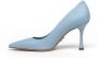 Sergio Levantesi Blauwe Leren Dames Decolleté Schoenen - Thumbnail 2