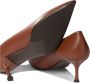 Sergio Levantesi Bruin Leren Elegante Pumps Schoenen - Thumbnail 2