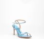 Sergio Levantesi Celestial blauwe leren sandaal 8 cm hak Blue Dames - Thumbnail 2