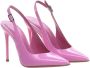 Sergio Levantesi Elegante Leren Hoge Hak Sandaal Pink Dames - Thumbnail 2