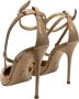 Sergio Levantesi Enkelband Lakleren Stiletto Sandalen Pink Dames - Thumbnail 4