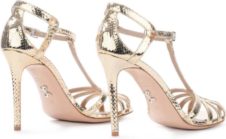Sergio Levantesi Heeled Boots Beige Dames
