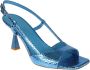 Sergio Levantesi High Heel Sandals Blauw Dames - Thumbnail 3