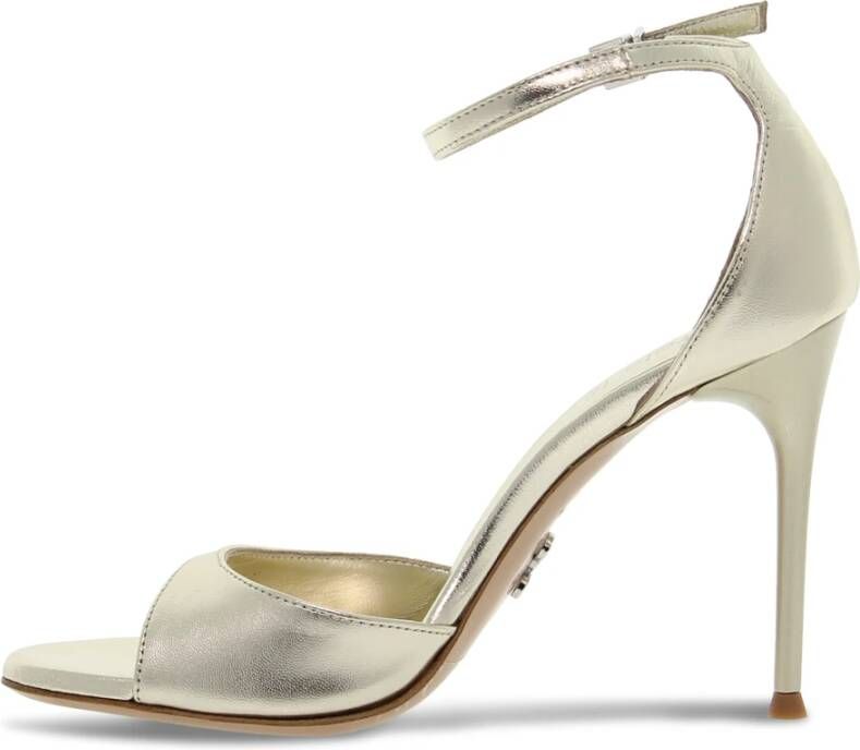 Sergio Levantesi High Heel Sandals Gray Dames