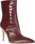 Philippe Model Paris X Leren Sneakers in Wit Paars en Geel White Dames - Thumbnail 3