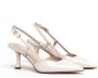 Sergio Levantesi Lakleren Slingback Joanna White Dames - Thumbnail 2