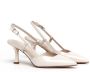 Sergio Levantesi Lakleren Slingback Joanna White Dames - Thumbnail 2