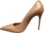 Sergio Levantesi Leren Decolleté Hakken 10cm Hoogte Pink Dames - Thumbnail 2