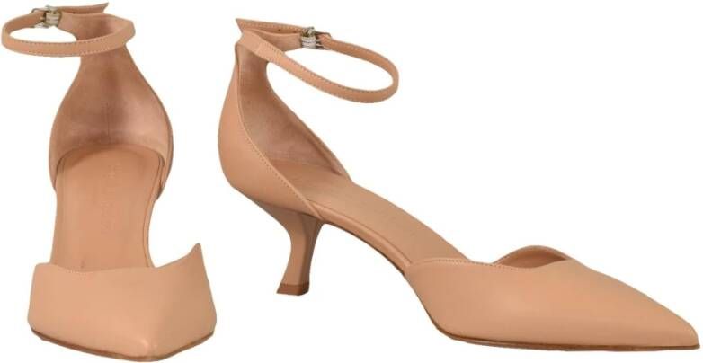 Sergio Levantesi Leren Schoenen 100% Leren Zool Beige Dames