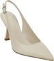 Sergio Levantesi Luxe Leren Hak Pumps Beige Dames - Thumbnail 2