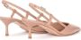 Sergio Levantesi Naakt leren Chantal sandaal met gesp Beige Dames - Thumbnail 3