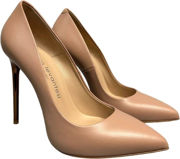 Sergio Levantesi Natuurlijk leren hoge hakken pumps Pink Dames