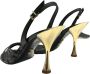 Sergio Levantesi Polyester Sandalen Leer 10cm Hak Black Dames - Thumbnail 4