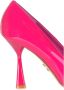 Sergio Levantesi Fuchsia Leren Hoge Hak Pumps Pink Dames - Thumbnail 3