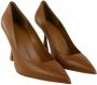 Sergio Levantesi Hoge hakken Mila Beige Pump in bruin - Thumbnail 3
