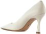 Sergio Levantesi Puntige Witte Leren Donna Pumps White Dames - Thumbnail 3