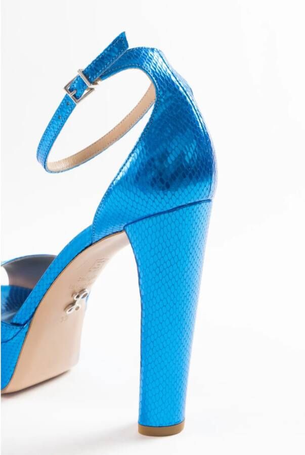 Sergio Levantesi Python Hakken Sandalen met Open Teen