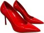 Sergio Levantesi Rode lakleren hoge hak pumps Red Dames - Thumbnail 3
