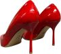 Sergio Levantesi Rode lakleren hoge hak pumps Red Dames - Thumbnail 4