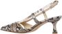 Sergio Levantesi Sabbia Edda5 Leren Pump Multicolor Dames - Thumbnail 3