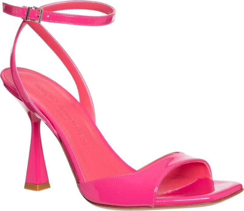 Sergio Levantesi Sandalen met hoge hakken Roze Dames