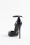Sergio Levantesi Sandalen met hoge hakken Zwart Dames - Thumbnail 4
