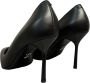 Sergio Levantesi Zwarte leren hoge hakken pumps Black Dames - Thumbnail 4