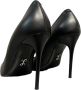 Sergio Levantesi Zwarte leren hoge hakken pumps Black Dames - Thumbnail 4