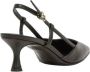 Sergio Levantesi Zwarte leren slingback hakken - Thumbnail 2