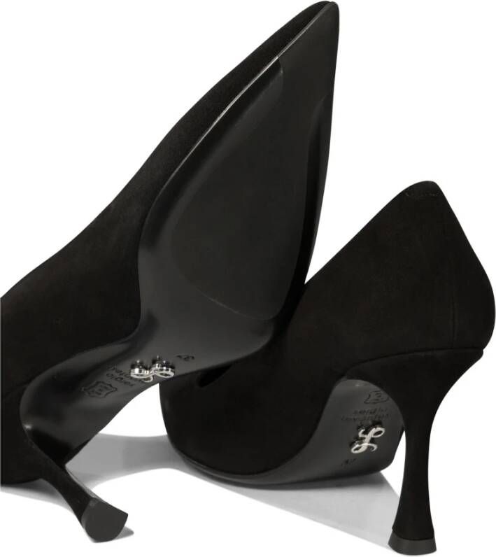Sergio Levantesi Zwarte Pumps Elegantie Schoenen Vrouwen