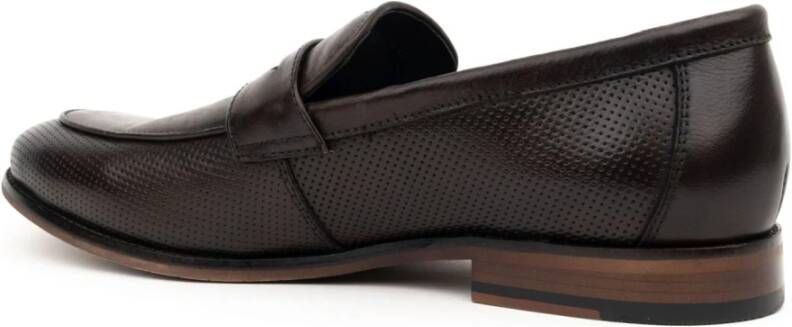 Sergio Moretti Bruine Casual Gesloten Formele Schoenen