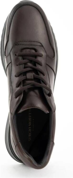 Sergio Moretti Bruine Schoenen met Veters