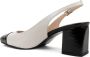 Sergio Moretti Klassieke Beige Mid Heel Pumps - Thumbnail 2