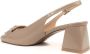 Sergio Moretti Klassieke Beige Mid Heel Pumps - Thumbnail 2