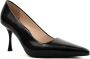 Sergio Moretti Klassieke Zwarte Hoge Hakken Pumps - Thumbnail 2