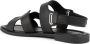 Sergio Moretti Platte Open Sandalen - Thumbnail 3