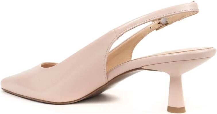 Sergio Moretti Roze Klassieke Middelhak Pumps