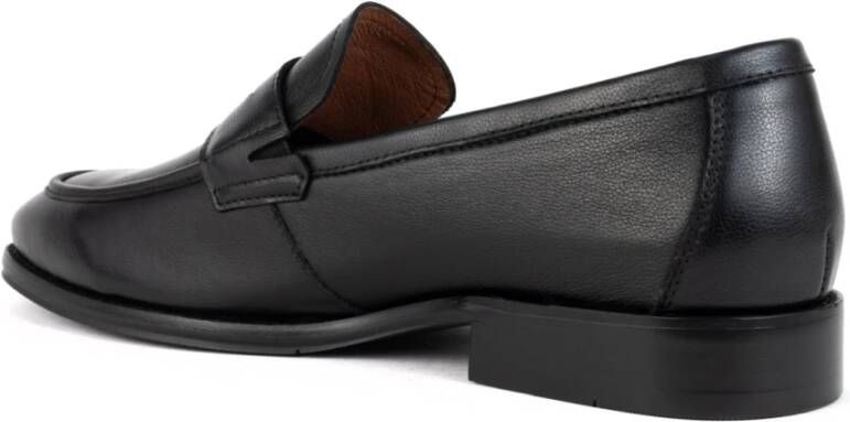 Sergio Moretti Zwarte Casual Loafers