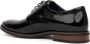 Sergio Moretti Zwarte Leren Formele Platte Schoenen - Thumbnail 2