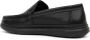 Sergio Moretti Zwarte leren loafers casual platte - Thumbnail 2