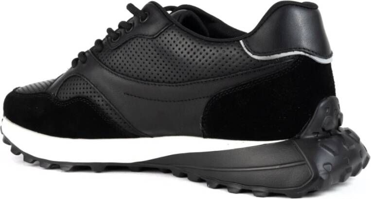 Sergio Moretti Zwarte Sneakers