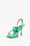 Sergio Rossi Emerald Green Mini Prince Strappy Sandalen Blue Dames - Thumbnail 3