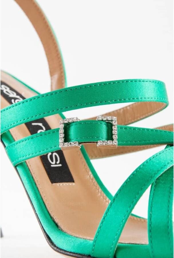 Sergio Rossi Verhoog je stijl met hoge hak sandalen Groen Dames