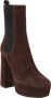 Sergio Rossi Ankle Boots Brown Dames - Thumbnail 2